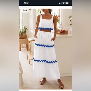 Pretty garden nwt outfit